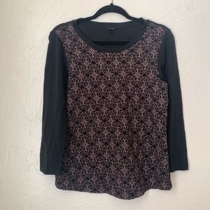 J Crew long sleeve shirt▪️size M